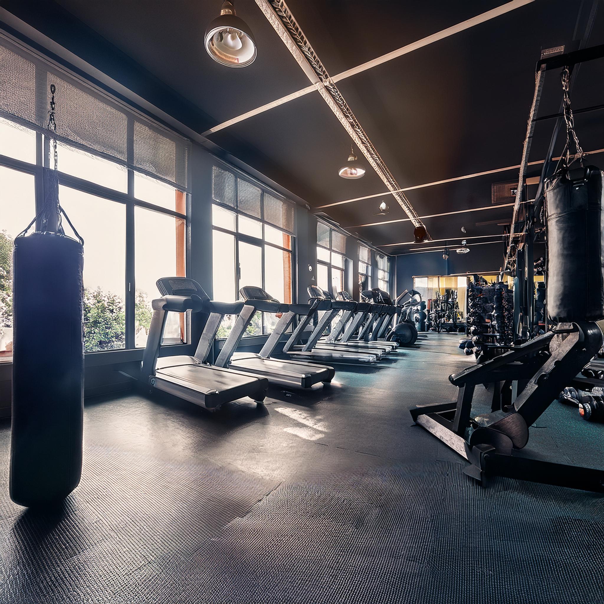 Gruppen-Session im Pilatesstudio mit freundlichem Trainer